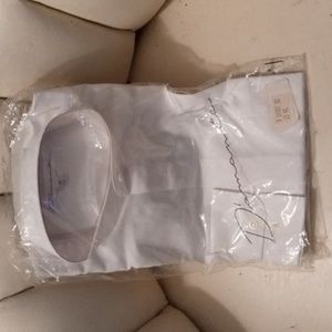 NWT mens white dress shirt